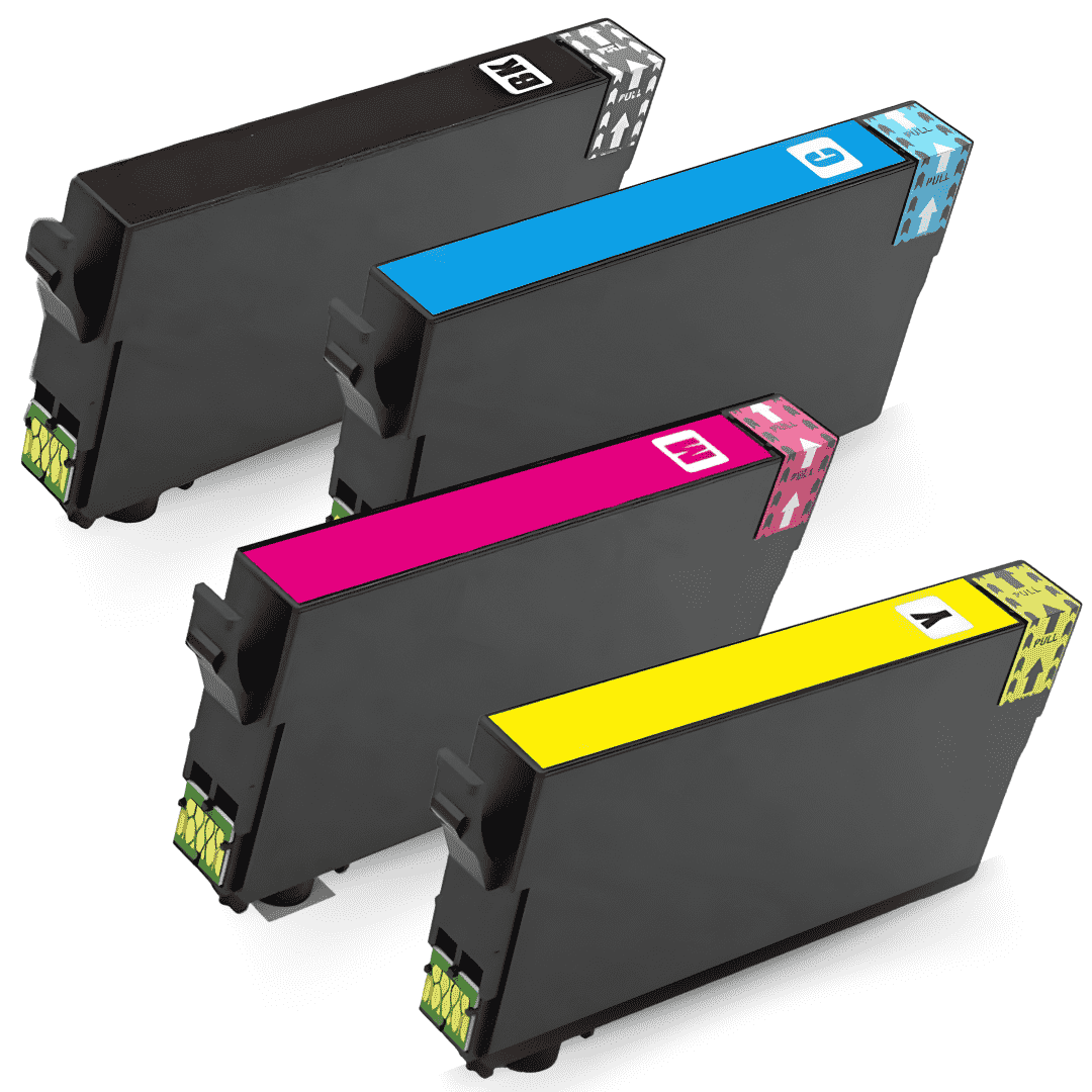 Remanufactured Epson 924XL High Yield Ink Cartridge 4-Piece Combo Pack